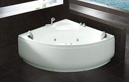 Угловая закругленная ванна с гидромассажем SR5D042(SR551)
